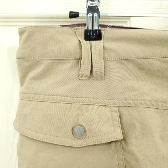 Athleta Lightweight/Quick-Dry A-Line Pleated Cargo Pocket Skirt 10 Tan - Picture 4 of 16